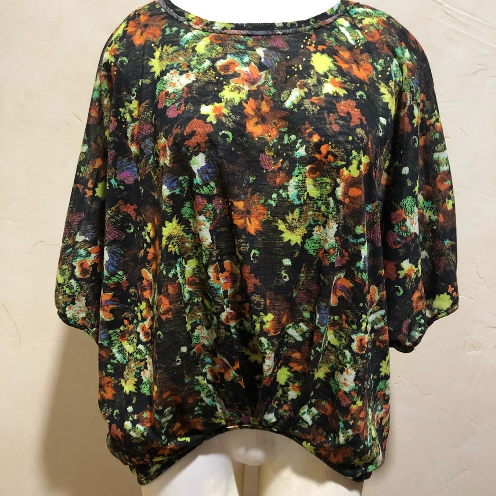 Democracy boho batwing tunic